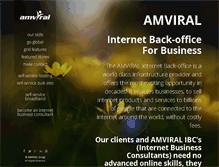 Tablet Screenshot of amviral.com